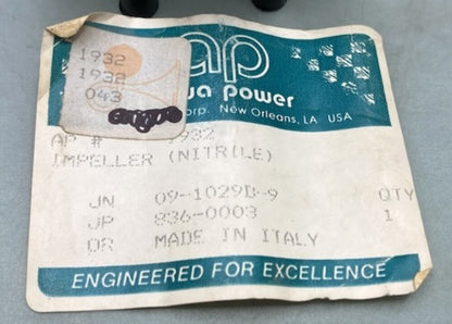 Aqua Power 1932 Impeller New Genuine