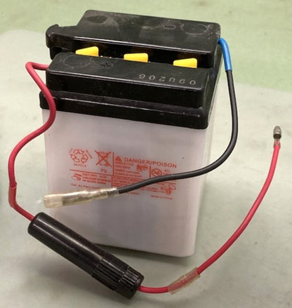 Parts Unlimited R6N4-2A-4 Wet Battery New Genuine