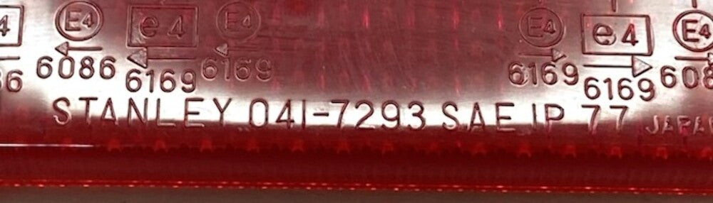 Stanley 041-7293 Red Lens New Genuine