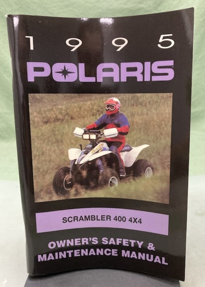 Polaris 9912727 Scrambler 400 4x4 Owner's Manual 1995 New Genuine