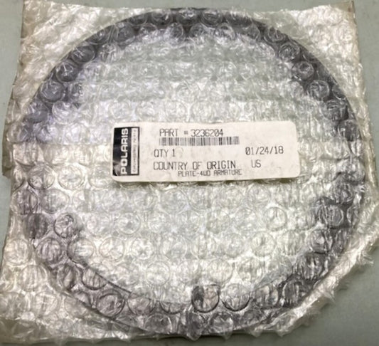 Polaris 3236204 Plate-4Wd Armature New Genuine