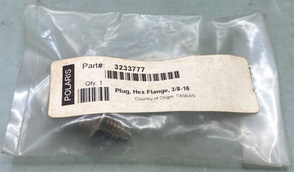 Polaris 3233777 Drain Plug New Genuine