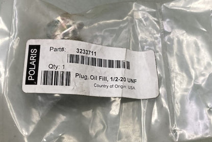 Polaris 3233711 Plug, Oil, Fill New Genuine