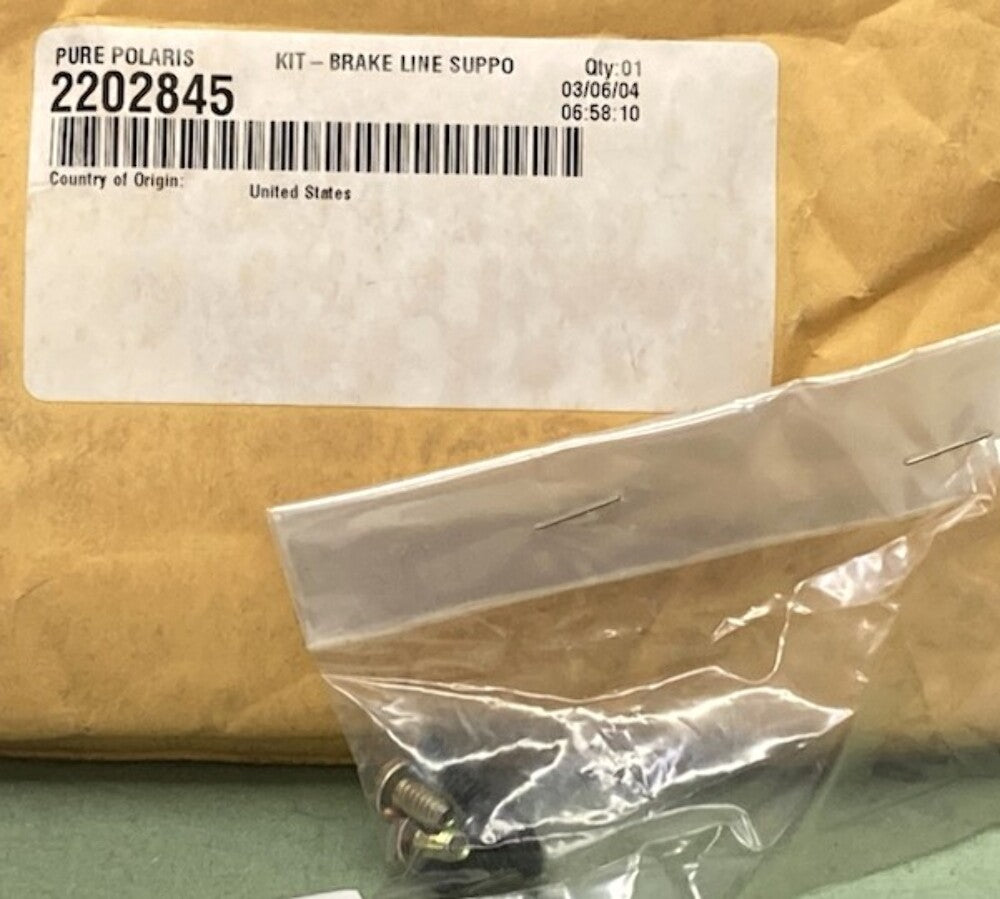 Polaris 2202845 Brake Line Support Kit New Genuine Incomplete Kit