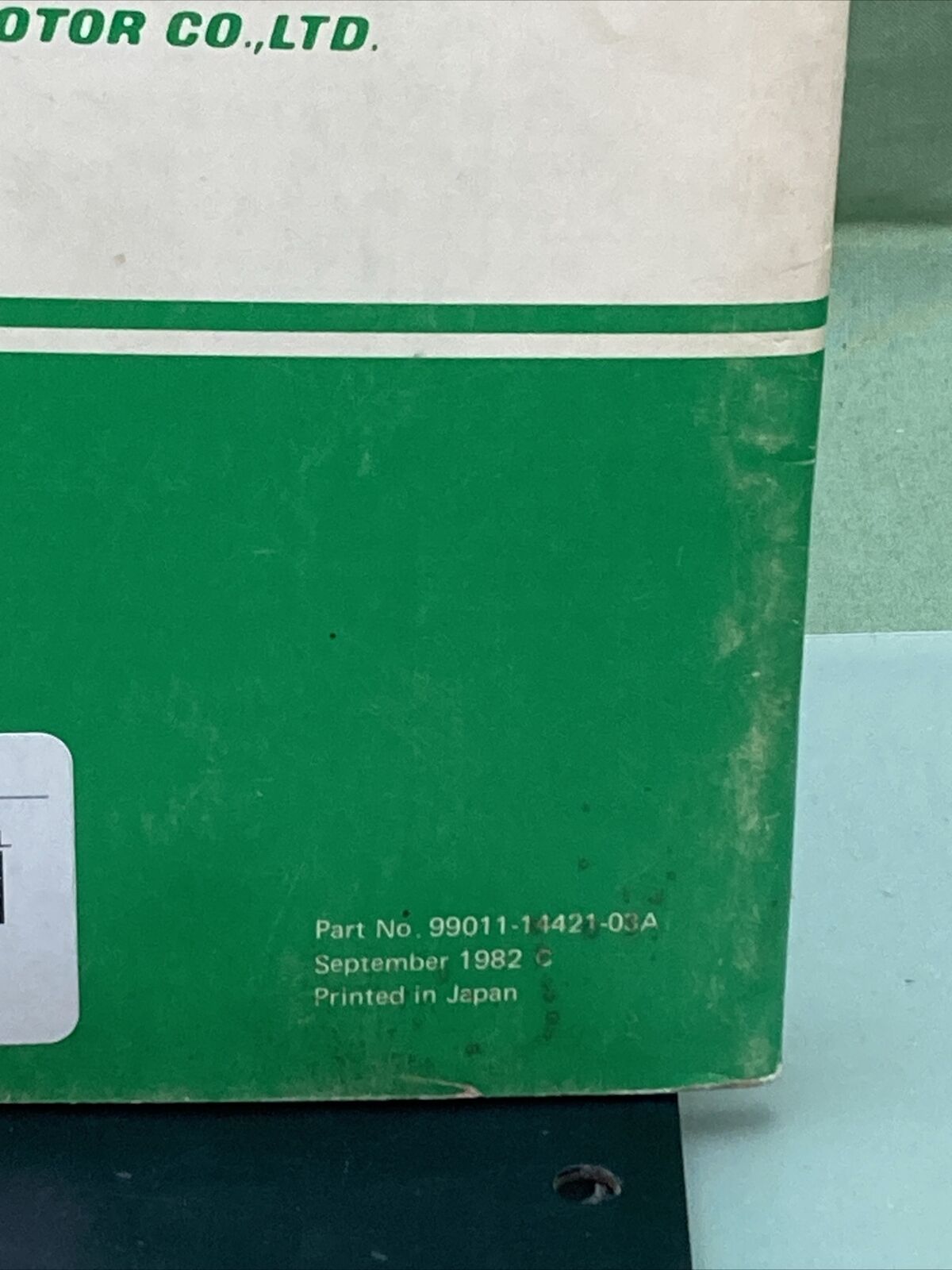 GENUINE SUZUKI 99011-14421-03A PE175 OWNER'S MANUAL '82