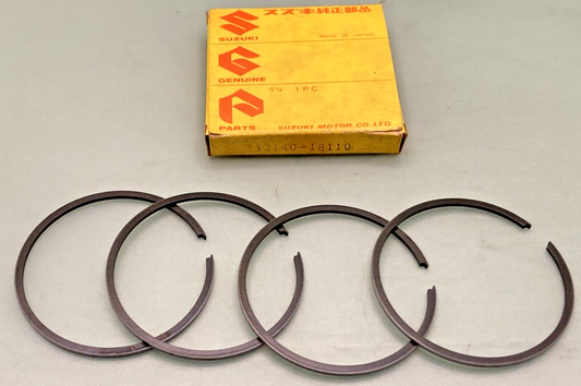 NEW GENUINE SUZUKI 12140-18110 PISTON RING SET