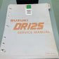 GENUINE SUZUKI 99500-41080-03E DR125 SERVICE MANUAL 1985