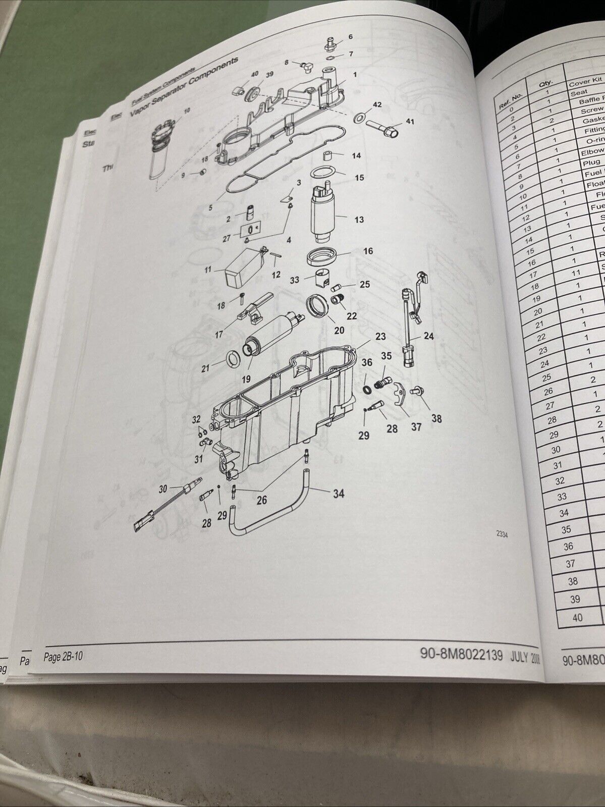 GENUINE MERCURY 90-8M8022139 250XS OPTIMAX DIRECT FUEL INJECTION SERVICE MANUAL