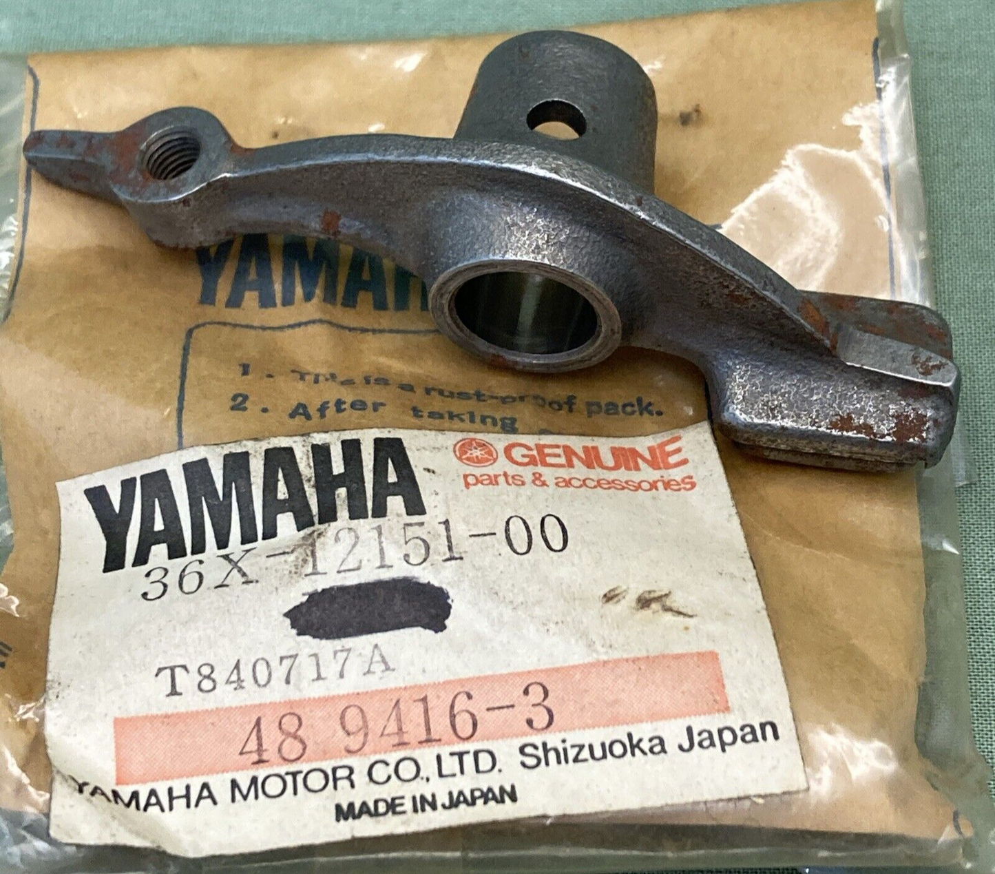 NEW GENUINE YAMAHA 36X-12151-00 Arm, Valve Rocker