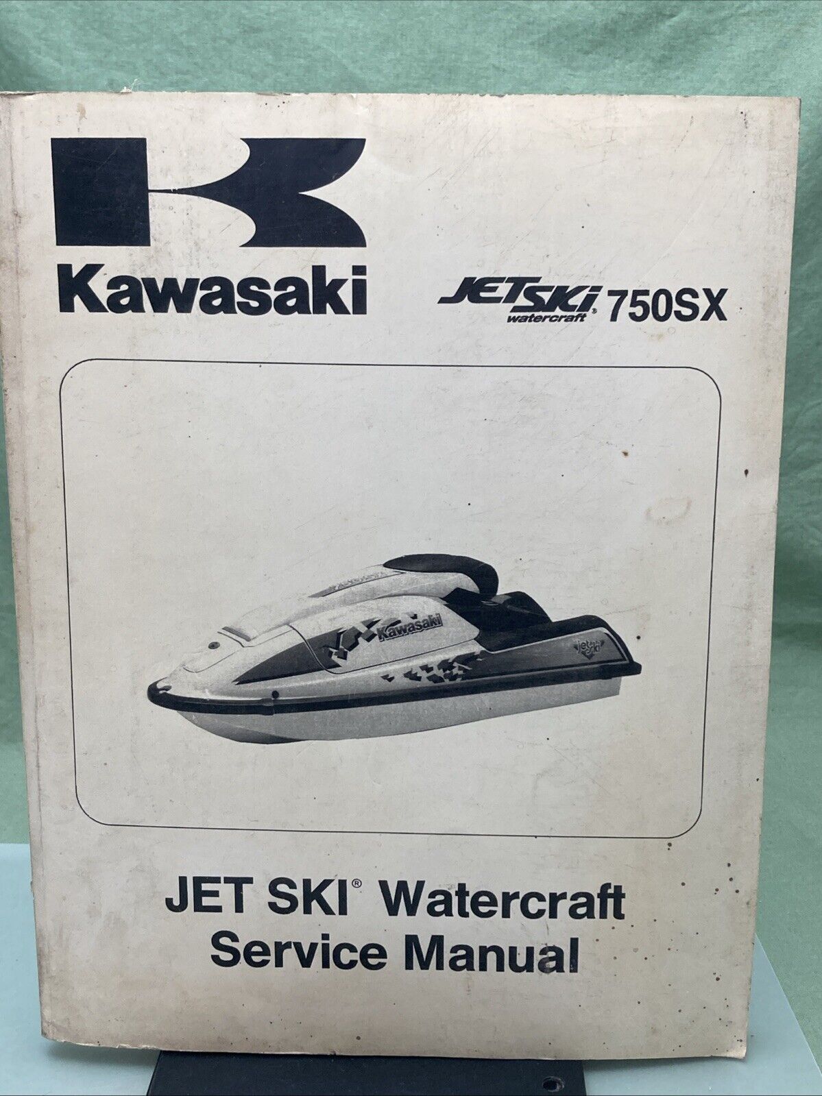 GENUINE KAWASAKI 99924-1156-04 750SX JET SKI WATERCRAFT SERVICE MANUAL 1992-1995