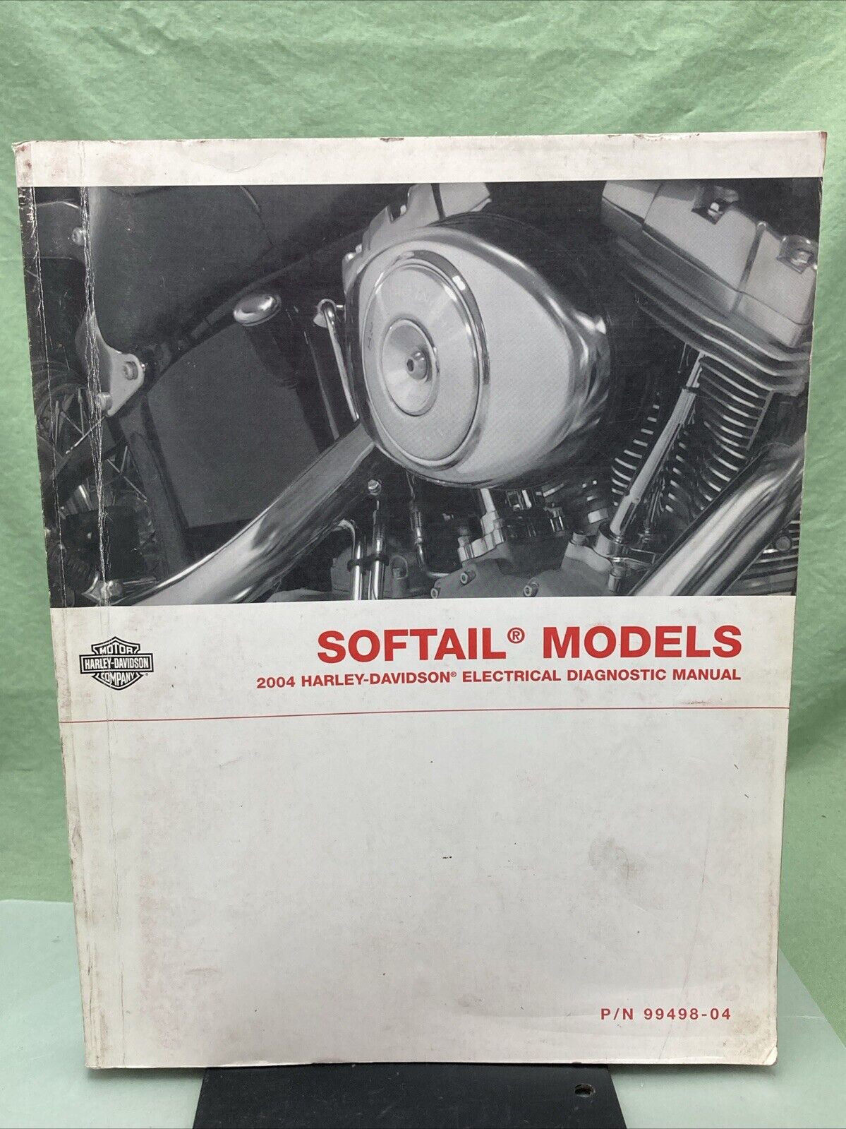 HARLEY DAVIDSON 99498-04 SOFTAIL MODELS 2004 ELECTRICAL DIAGNOSTIC MANUAL