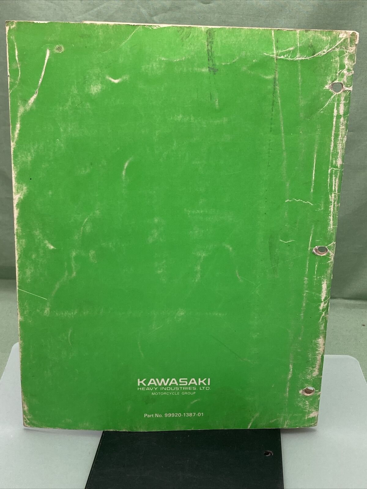 GENUINE KAWASAKI 99920-1387-01 RACE PREPARATION AND TUNING MANUAL KX500