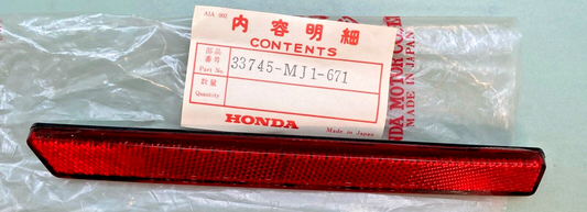NEW GENUINE HONDA 33745-MJ1-671 REFLECTOR, L. REFLEX
