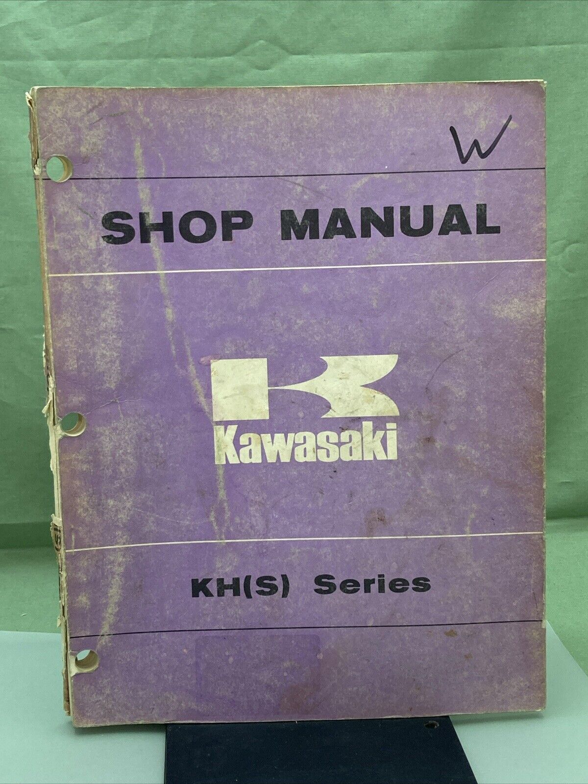 GENUINE KAWASAKI 99931-500-01 SHOP MANUAL KH(S) SERIES