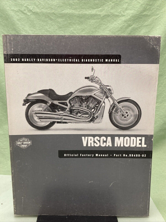 HARLEY DAVIDSON 99499-02 VRSCA MODELS 2002 ELECTRICAL DIAGNOSTIC MANUAL