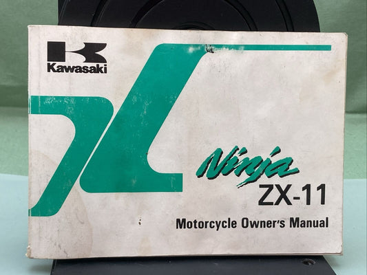 GENUINE KAWASAKI 99920-1579-01 NINJA ZX-11 OWNER'S MANUAL 1991