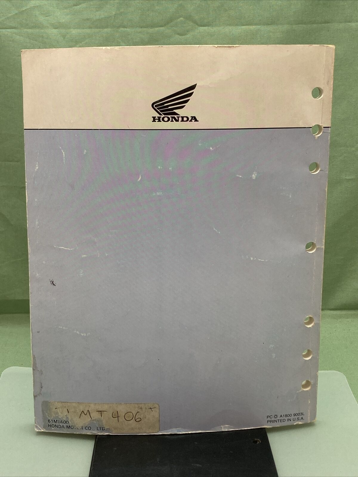 GENUINE HONDA 61MT400 VFR750F SERVICE MANUAL '90