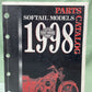 HARLEY DAVIDSON 99455-98A SOFTAIL MODELS 1998 PARTS CATALOG