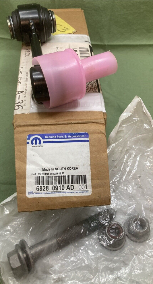 NEW GENUINE MOPAR 68280910AD Stabilizer Bar Link Kit FITS '16-'25 DODGE JEEP