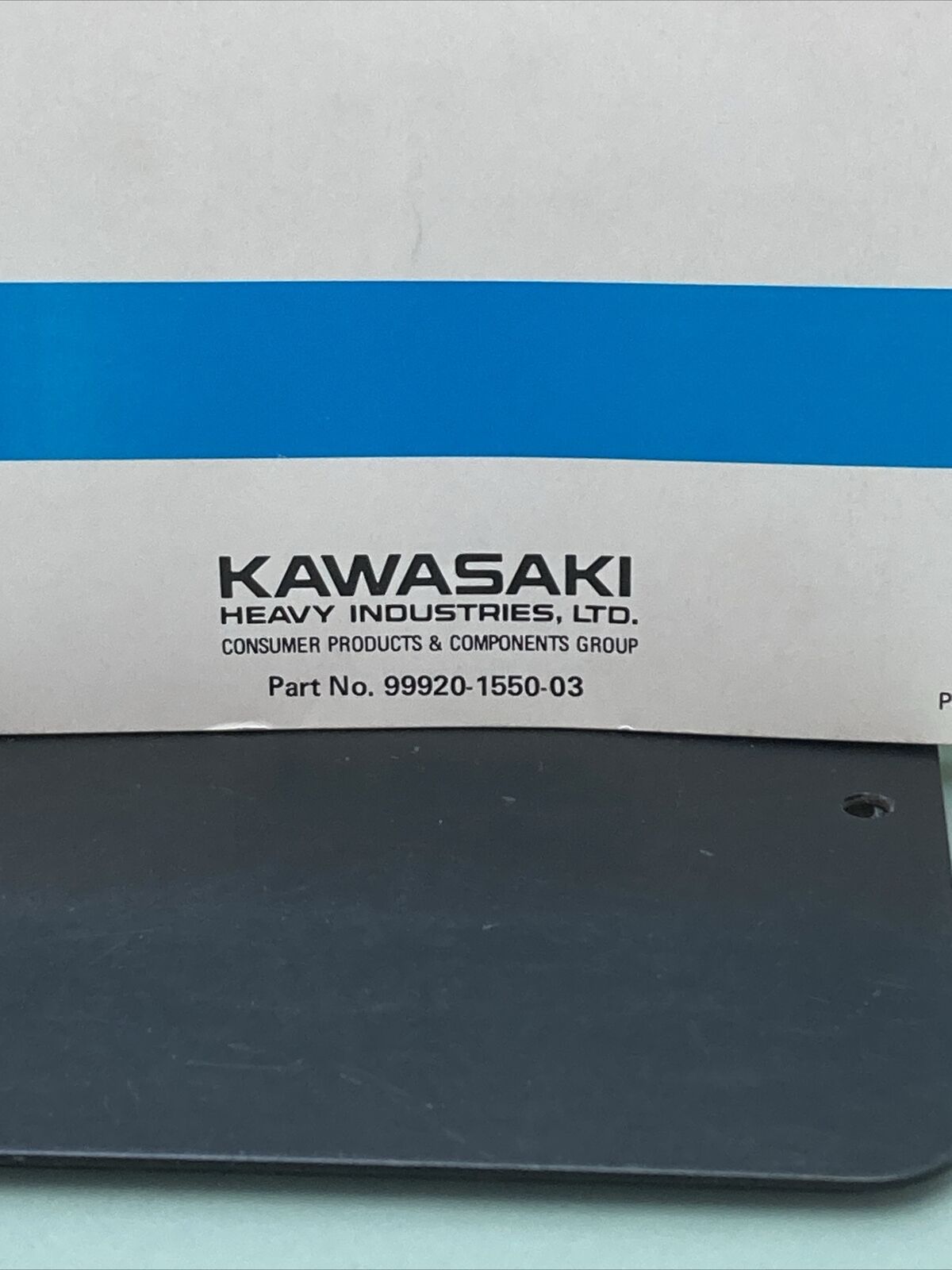 GENUINE KAWASAKI 99920-1550-03 MULE 500 OWNER'S MANUAL