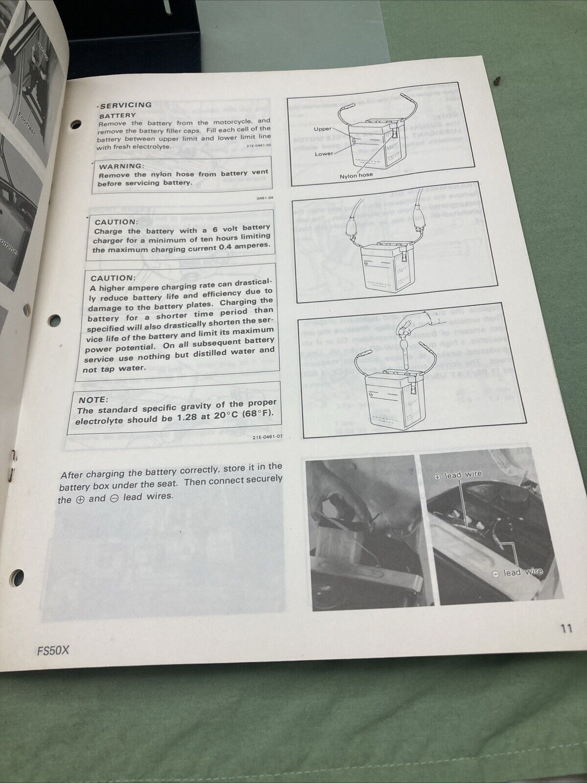 GENUINE SUZUKI MS-0551E-03 FS50X ASSEMBLY AND PRE-DELIVERY SERVICE GUIDE