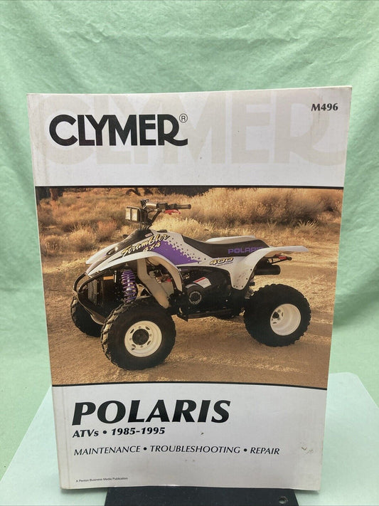 CLYMER M496 ATVS 1985-1995 SERVICE MANUAL POLARIS