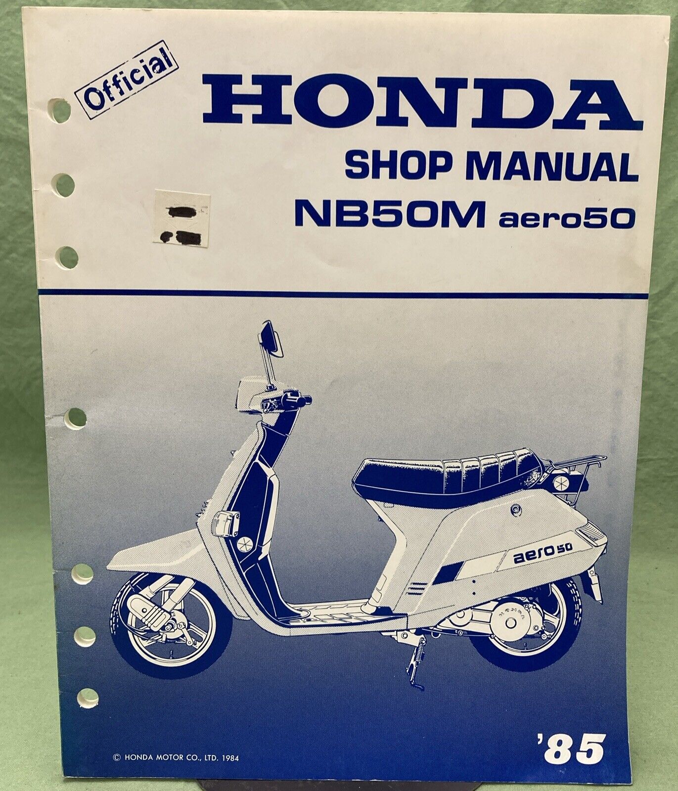 HONDA 61GN200 SHOP MANUAL NB50M AERO50