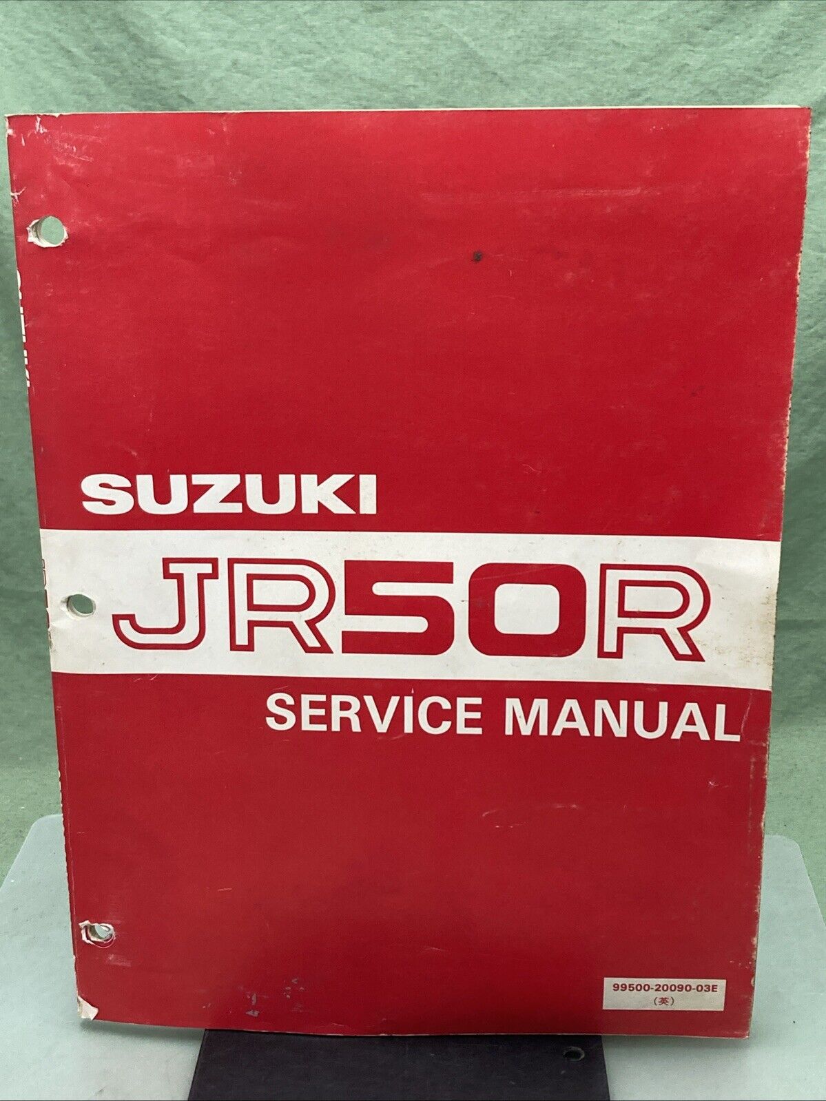 GENUINE SUZUKI 99500-20090-03E JR50R SERVICE MANUAL 1982