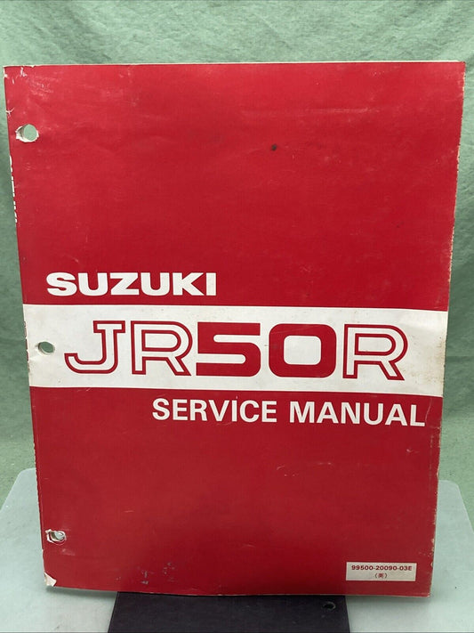 GENUINE SUZUKI 99500-20090-03E JR50R SERVICE MANUAL 1982