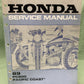 HONDA 61MR500 PC800 PACIFIC COAST SERVICE MANUAL 1989