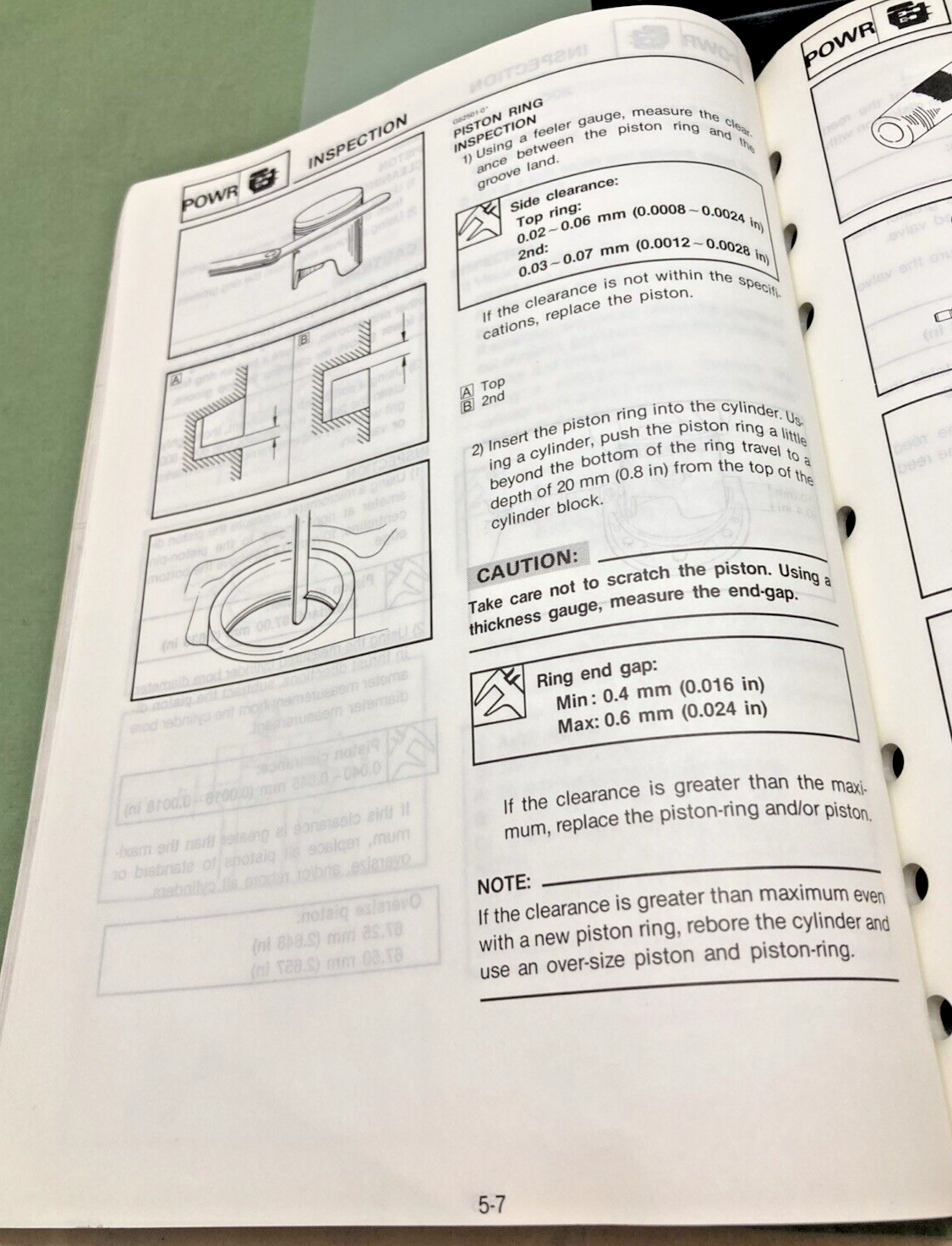 GENUINE YAMAHA LIT-18616-00-47 OUTBOARDS 25D/25ED SERVICE MANUAL 1989
