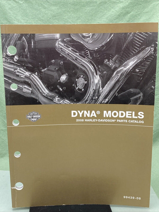 HARLEY DAVIDSON 99439-08 DYNA MODELS 2008 PARTS CATALOG