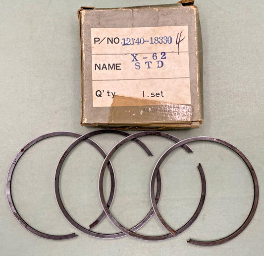 NEW GENUINE SUZUKI 12140-18330 PISTON RING ASSY
