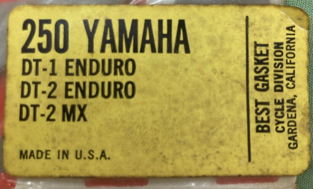 NEW BEST GASKET CYCLE 250 YAMAHA GASKET KIT COMPLETE