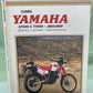 CLYMER M416 XT600 AND TT600 83-89 SERVICE MANUAL YAMAHA