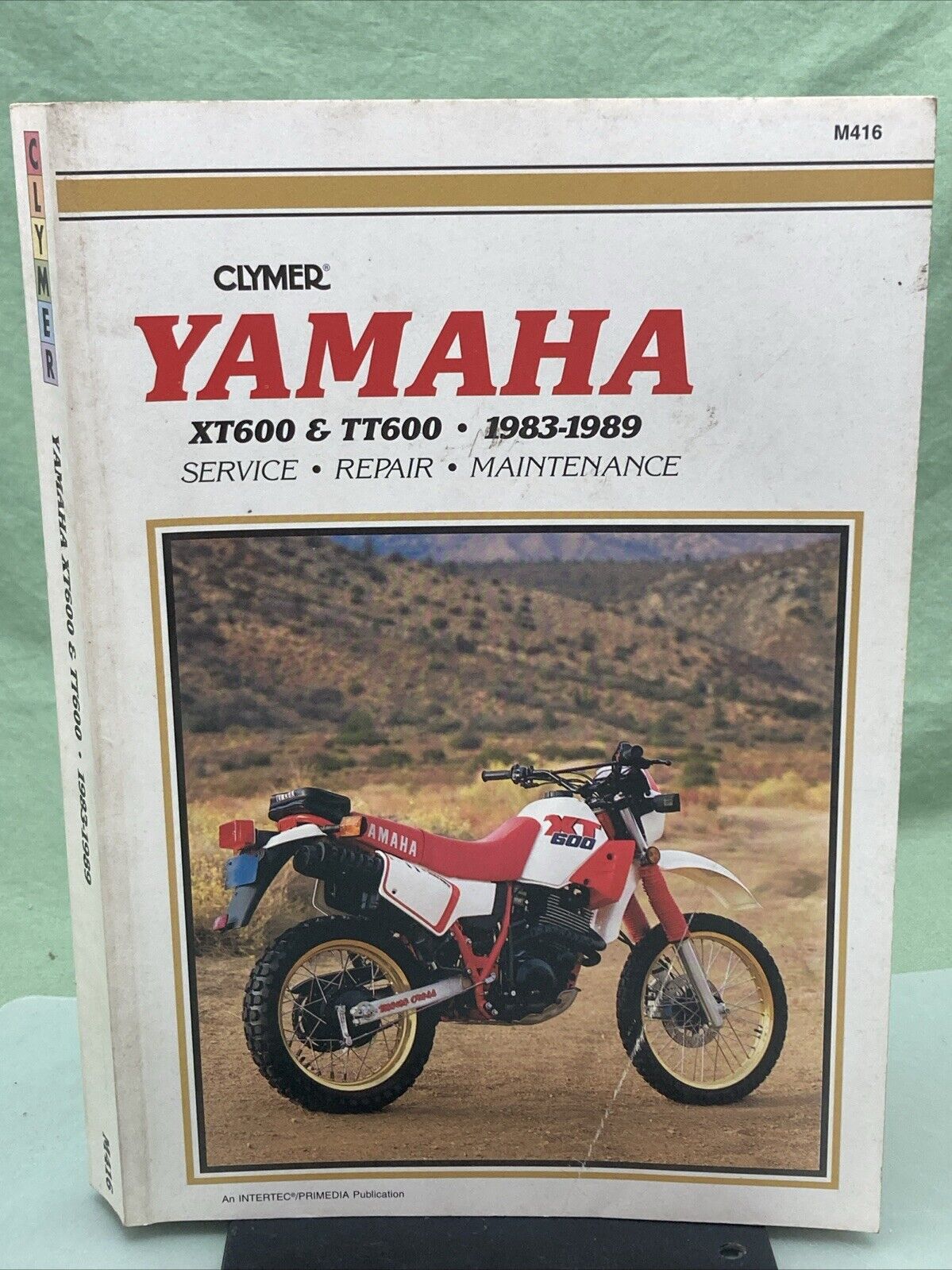 CLYMER M416 XT600 AND TT600 83-89 SERVICE MANUAL YAMAHA