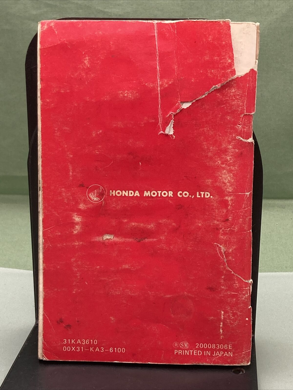 GENUINE HONDA 31KA3610 CR125R OWNER'S MANUAL '84