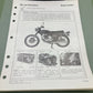 GENUINE HONDA 6135401 CB200-CL200 SHOP MANUAL 1974