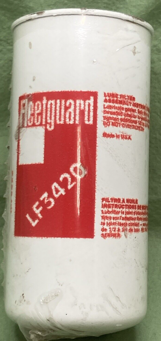 NEW GENUINE FLEETGUARD LF3420 LUBE FILTER SPIN-ON FULL FLOW FITS INTERNATIONAL