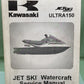 GENUINE KAWASAKI 99924-1308-01 ULTRA 150 JET SKI WATERCRAFT SERVICE MANUAL