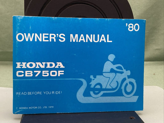 GENUINE HONDA 3144501 CB750F OWNER'S MANUAL '80