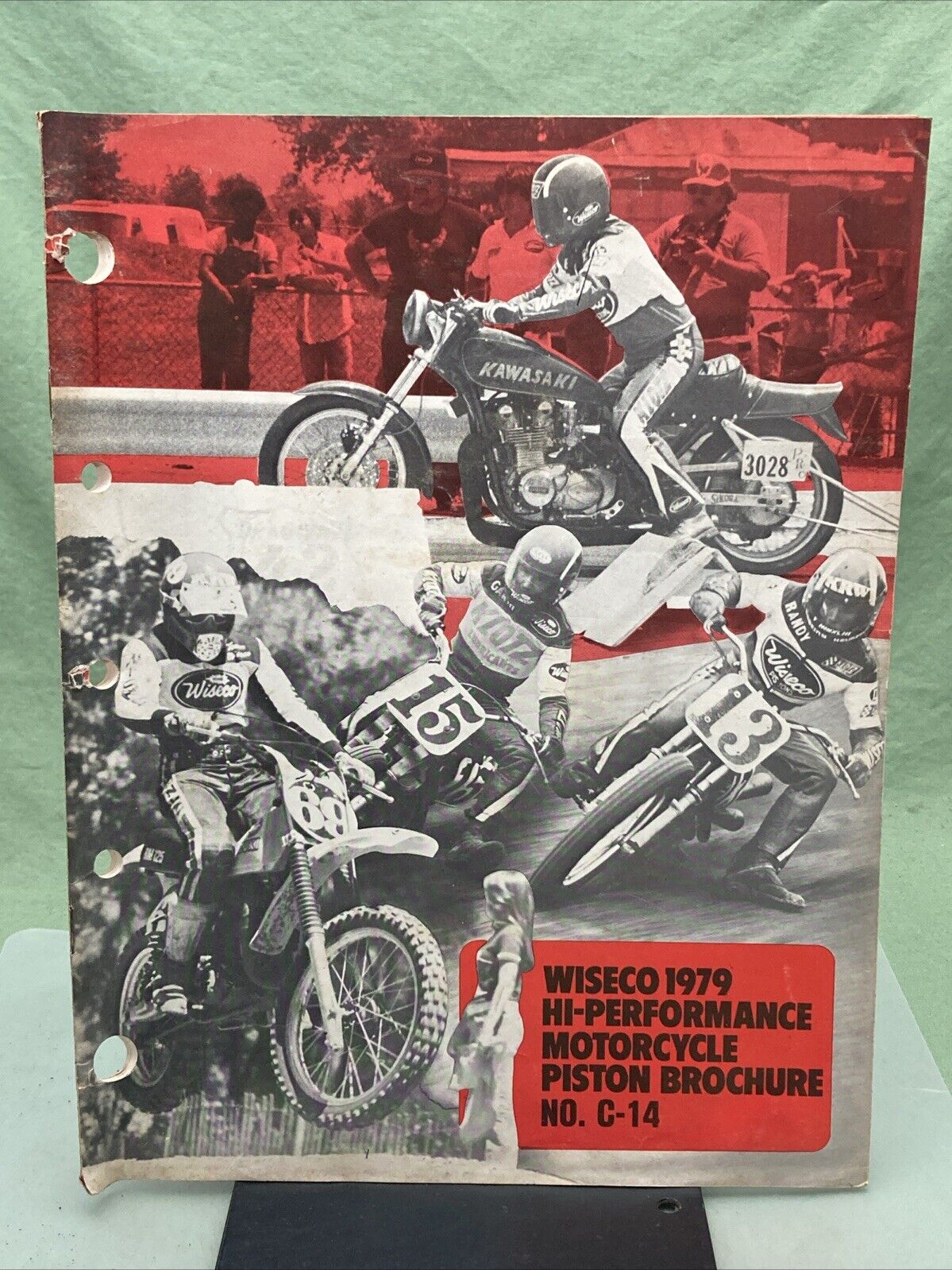 WISECO 1979 HI-PERFORMANCE MOTORCYCLE PISTON BROCHURE NO. C-14