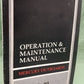 GENUINE MERCURY 90-13537920 OPERATION & MAINTENANCE MANUAL 1991