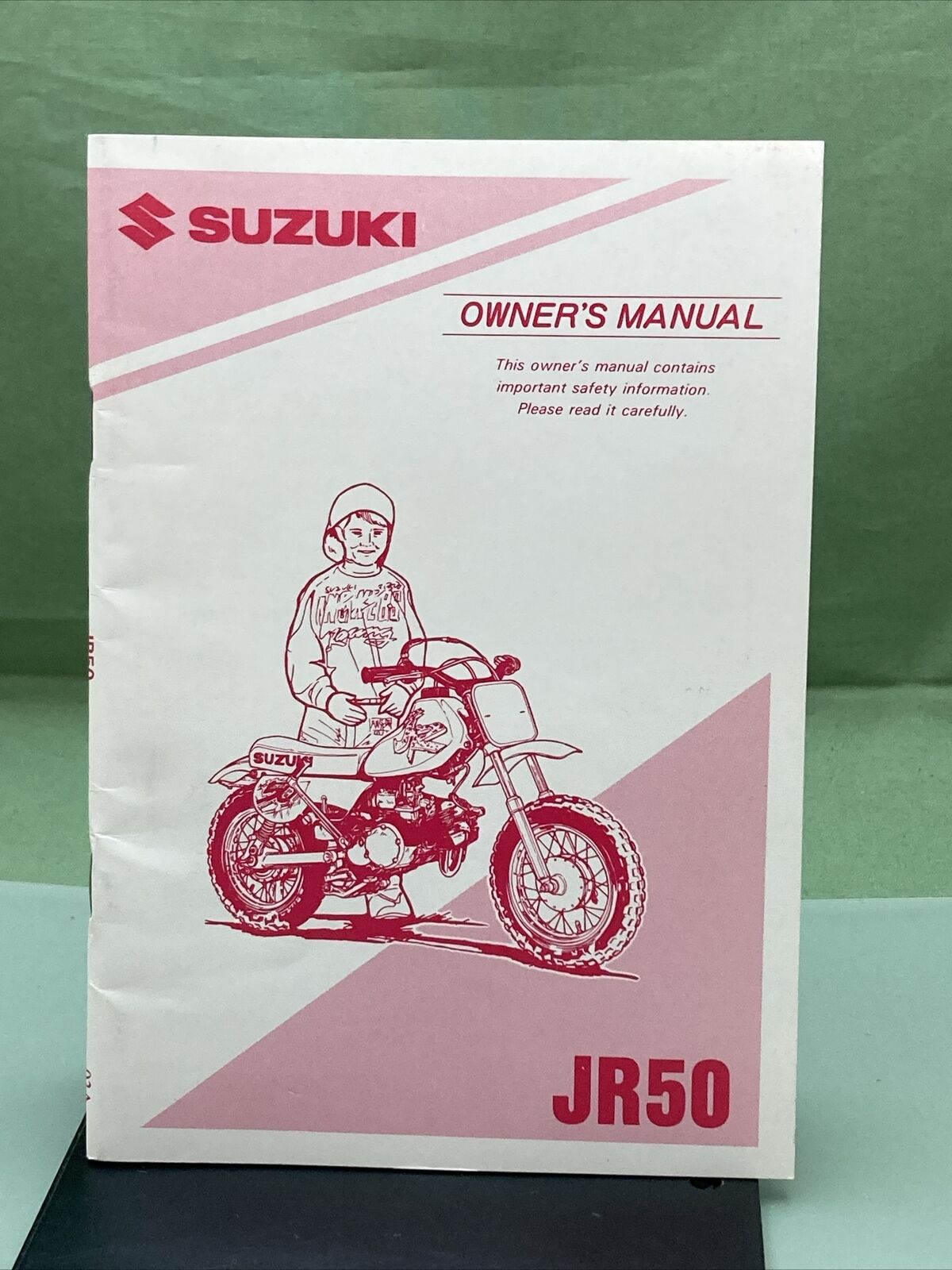 GENUINE SUZUKI 99011-04443-03A JR50 OWNER'S MANUAL