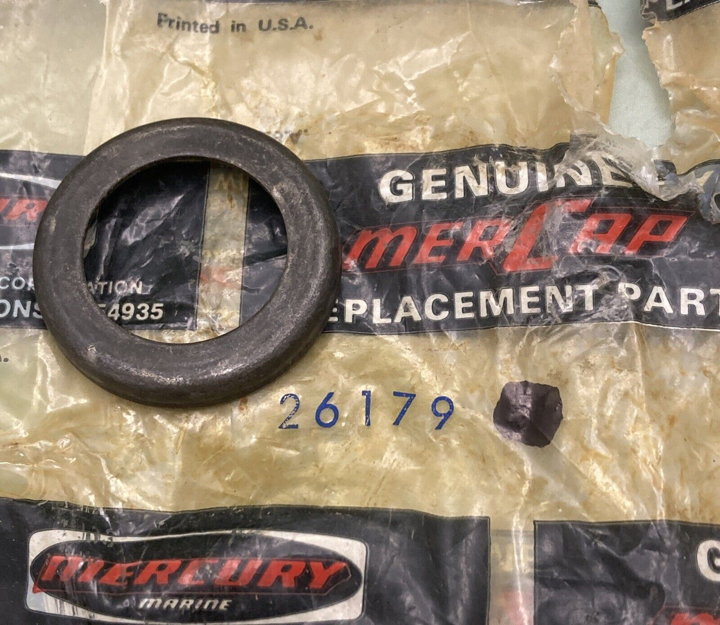 QTY 5 NEW GENUINE MERCURY 26179 RETAINER WAVE WASHER