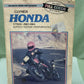 GENUINE CLYMER HONDA VT500 SERVICE MANUAL '83-'84 M344