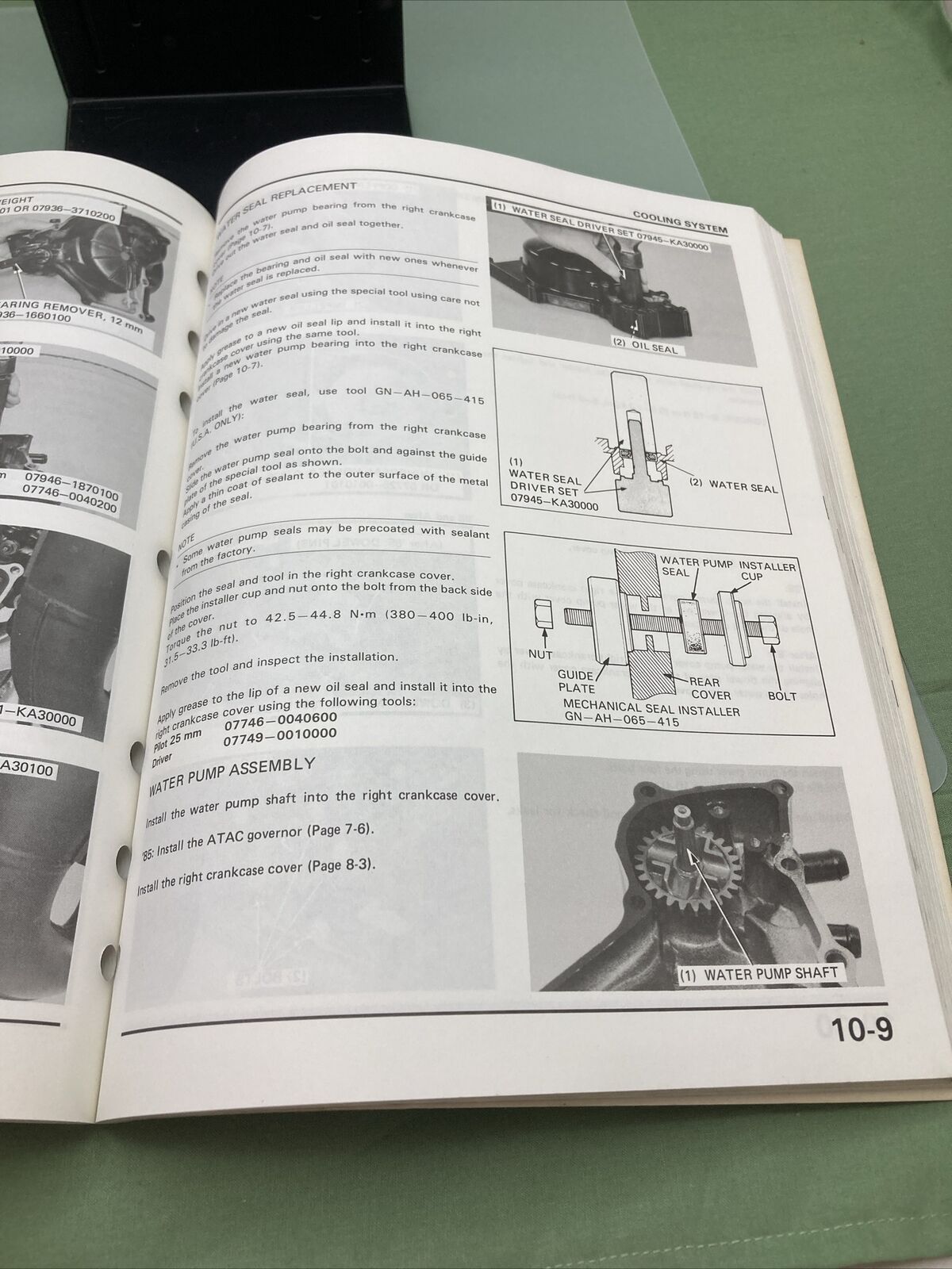 GENUINE HONDA 61GC410 CR80R SERVICE MANUAL '85-'93