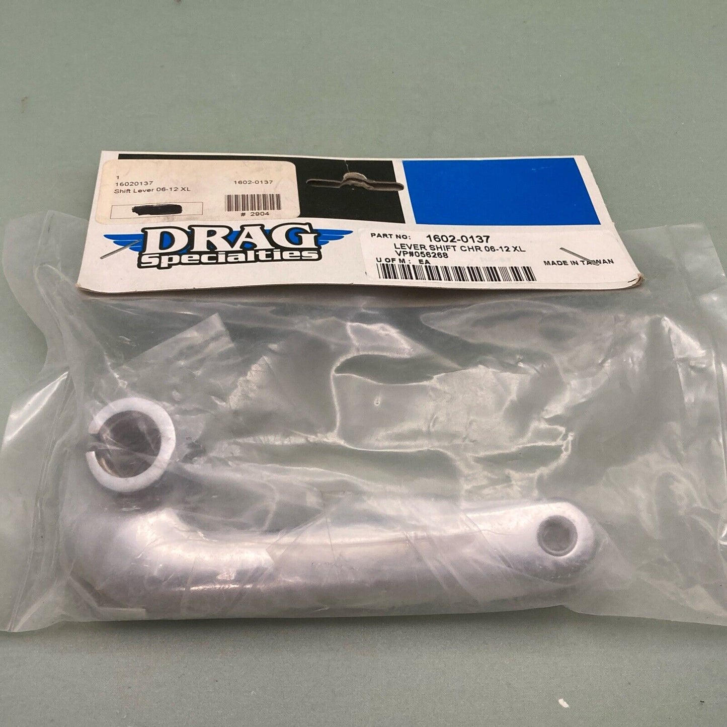NEW GENUINE DRAG SPECIALTIES 1602-0137 LEVER SHIFT CHR 06-12 XL