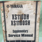 GENUINE YAMAHA LIT-11616-02-40 XS1100H XS1100SH SUP. SERVICE MANUAL 4R0-28197-10