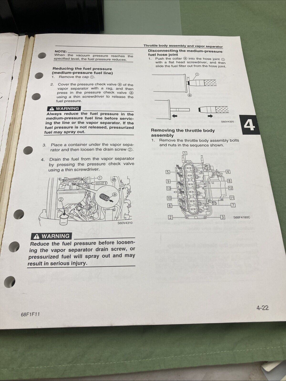 GENUINE YAMAHA LIT-18616-02-82 (L)Z150C,  (V)Z175C, VZ200C SERVICE MANUAL 2003